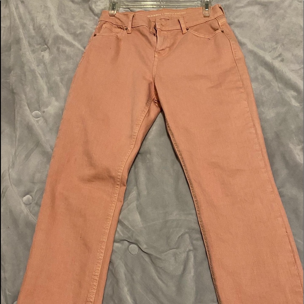 pink old navy jeans